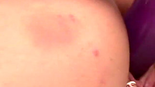 This Blonde Babe From France Likes to Play with Het Big Toy