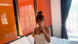 Busty Thai MILF is always very busy