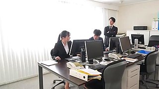 Japanese teen blowjob and hard fuck uncensored