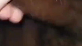 FFM Threesome Sucking His BBC While She Rides His Face