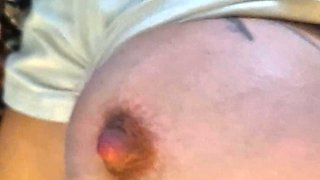 Australian BBW with big boobs gives blowjob