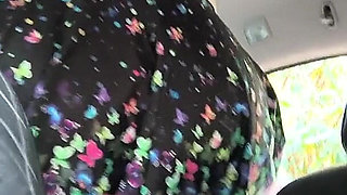 Rocking That Backseat She's a Squirting All Over That Cock Meat