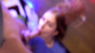 18 Y.o. Girl Rubs Her Pussy On The Table And Fucks