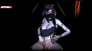 The Curved Sorceress from Another Realm- 3D Animation Hentai