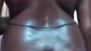 Cuck Loses Bet, Stranger Oils & Massages My Big Black Ass Before Ravaging Me! - Hotwifeplayx