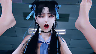 Zhao Ling'er is in the classroom