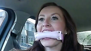 Sophia Takes You for a Ride in Her Car Whilst Shes Gagged