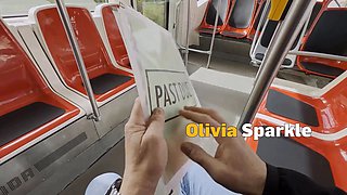 Steve Q, Olivia Sparkle, Charli Red, & Claudia Mac pay off debts with hot POV sex