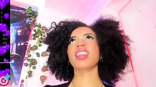 Hot Black Maid Does Some Webcam Black and Ebony