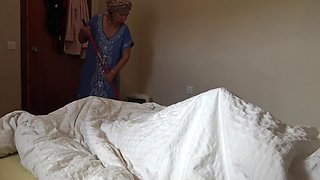 This Turkish Girl Is Shocked !!! I Take Out My Big Cock In Front Of Her