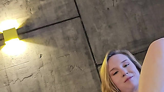 College Girl Alice Klay Use Her Feet to Make Me Cum