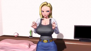 3D Hentai Golden Lover Android 18