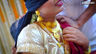 Indian Housewife's Passion Ignites with Sultry Homemade Heat