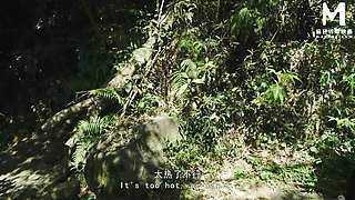 ModelMedia Asia - Hiking in the mountains and meeting sexy milf and having wild sex right away