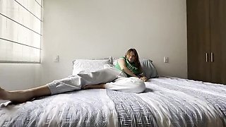 Hot Latina Lesbians Wrestling & Tickling - Foot Fetish Fun