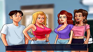 Misskitty2k's unexpected invitation in the summertime saga