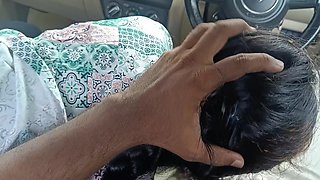 Office Manager Enjoying Hot Romance With Married Colleague Inside Car