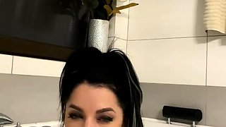 Beautiful brunette in sexy solo fingering masturbation 4 wmv
