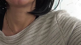 9 months pregnant hot wife begging for cocks