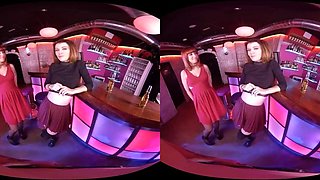 How we met: Blowjob, Hardcore  Brunette VR Porn