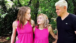 Great threesome sex with Eden Ivy and Rika Fane