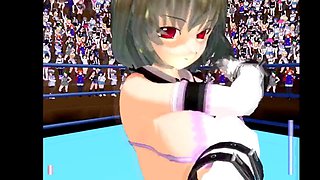 Faphouse animated fight in a 3D world featuring Bokofan