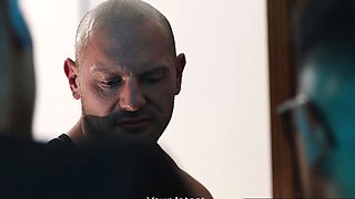 Dimitri Venum fucked twink Milo Miles throat