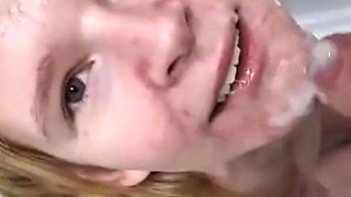 Hard Bathtub Fuck with Facial and Golden Shower Escalates