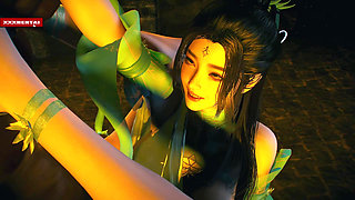 Beauty the Goddess Model From Cyberspace - 3D Animation