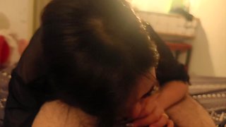 Malaysian hooker cleaning blowjob