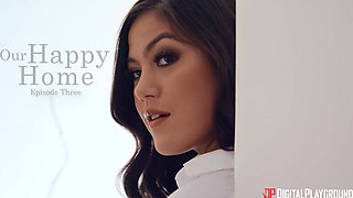 Charles Dera's Interracial Passion in Living Room Heat