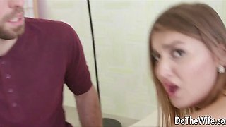 Beautiful Wife Allen Benz Gets Anal Doggy Pounding and a Creampie