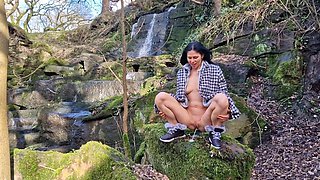 Naked MILF Outdoors