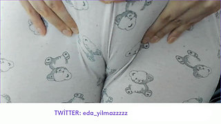Camel Toe in Pyjama