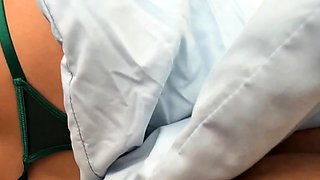 OnlyFans - Abby Rose - Sharing The Bed With Squirting Step