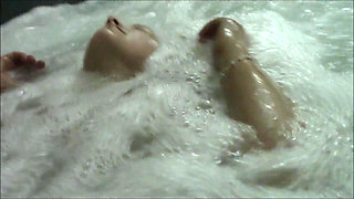 Wild Night and Friend Films Us in the Hotel Pool