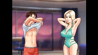 He fuck his stepsister on the ship and cum inside her