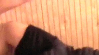 Solo masturbation of a beautiful amateur blonde