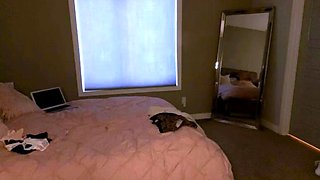 Blonde emo amateur solo masturbation