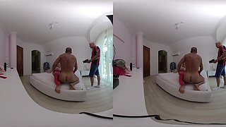Lana Wolf Vr Part One - Behind The Scenes - Massive Cock Tag Team Makes Huge Natural Tits Nympho Squirt Nonstop