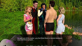 Nursing Back To Pleasure Two Smoking Hot Girls In Bikini By The Lake Ep 16