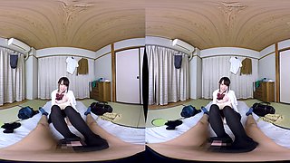 Japanese POV Mesmerizes with Wild Student Passion in Virtual Reality