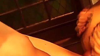 Angelina Valentine Sucks Cock, Shows Her Asshole, and Gets Her Tits Covered in Cum