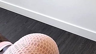 Sensational small tits Amira West blowjob