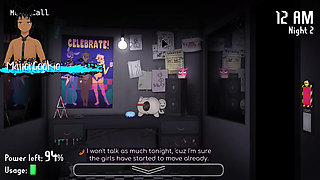 Five Nights at FuzzBoobs - Ready for some spooky fun while rock hard