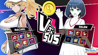 Ep11: Hentai Scenes with Billie and Helen - Academy Love Saga: Tennis Angels Ex