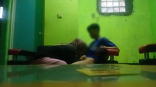 I Almost Found Out When I Fucked My Step Stepbrother's Pussy in the Living Room