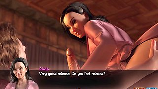 3d animation, during massage, erotica