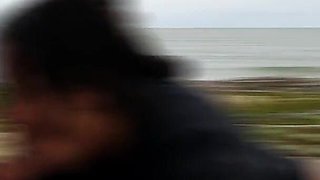 Anal Day at the Beach with Horny Voyers