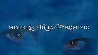 German Mistress Luciana Extreme CBT Bondage with Nettles on Rack